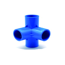 PVC Elbow pipe fittings 4 way pipe connector